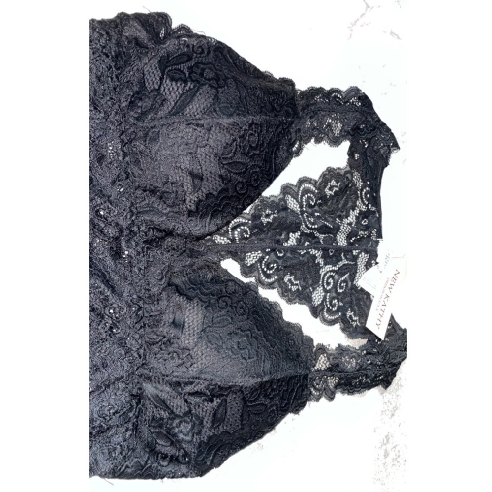 NWT New Kathy Black Bralette - Picture 3 of 7